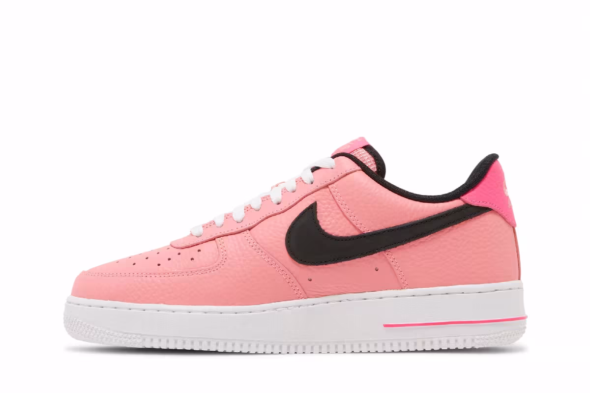 Nike Air Force 1 Low Pink Gaze Black, view 4
