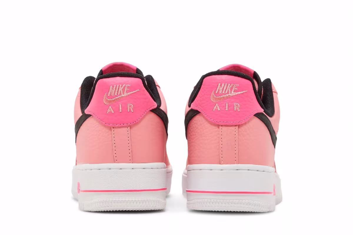 Nike Air Force 1 Low Pink Gaze Black, view 7