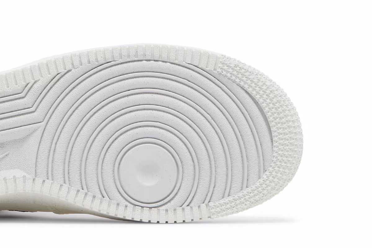 Nike Air Force 1 Mid Sun Club - White Shark's Fin, view 6