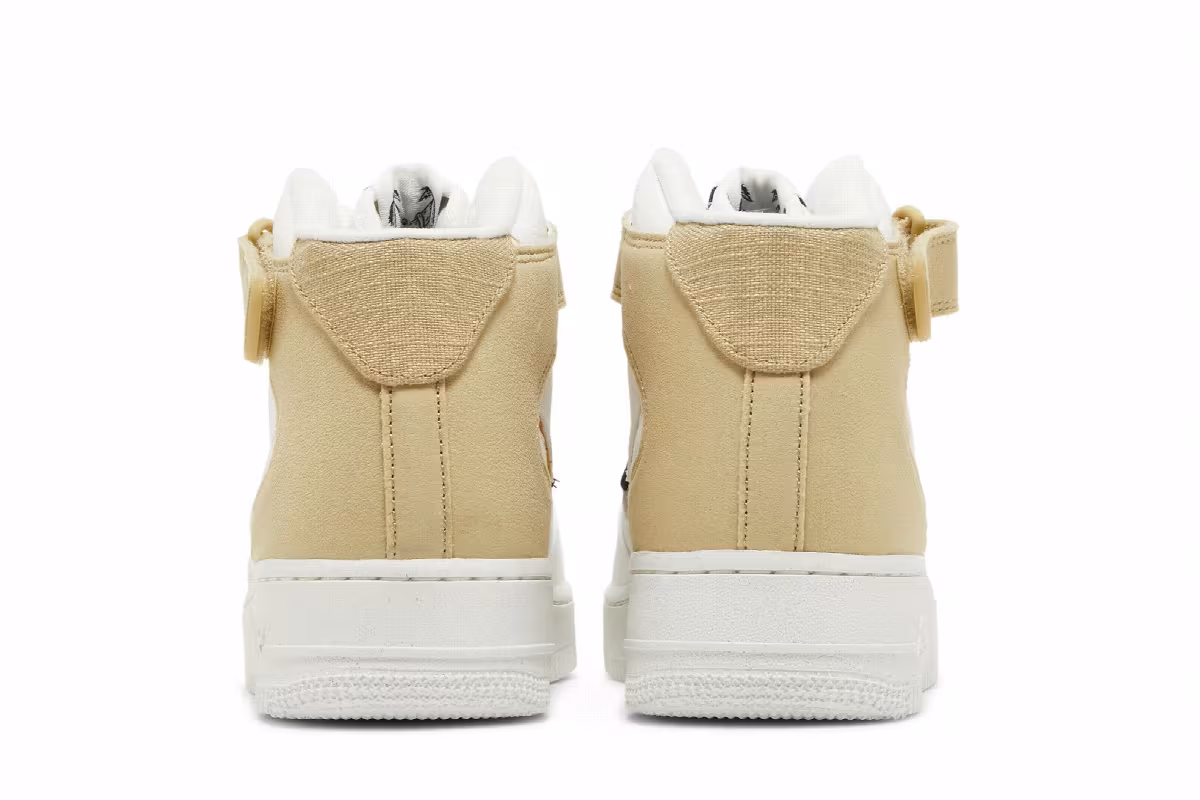 Nike Air Force 1 Mid Sun Club - White Shark's Fin, view 7