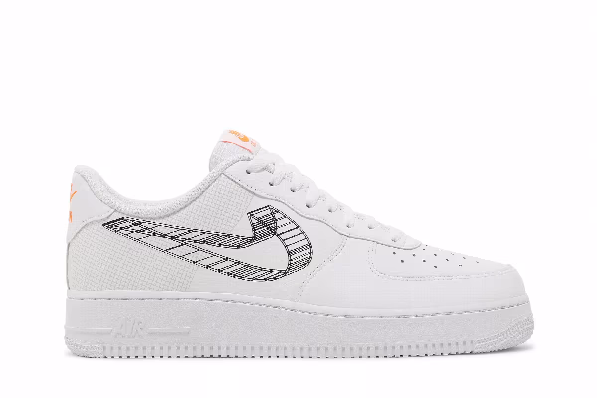 Nike Air Force 1 3D Swoosh, view 2