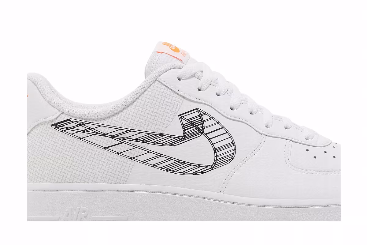 Nike Air Force 1 3D Swoosh, view 3