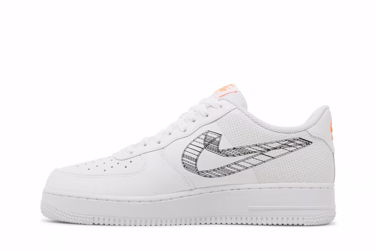 Nike Air Force 1 3D Swoosh, view 4