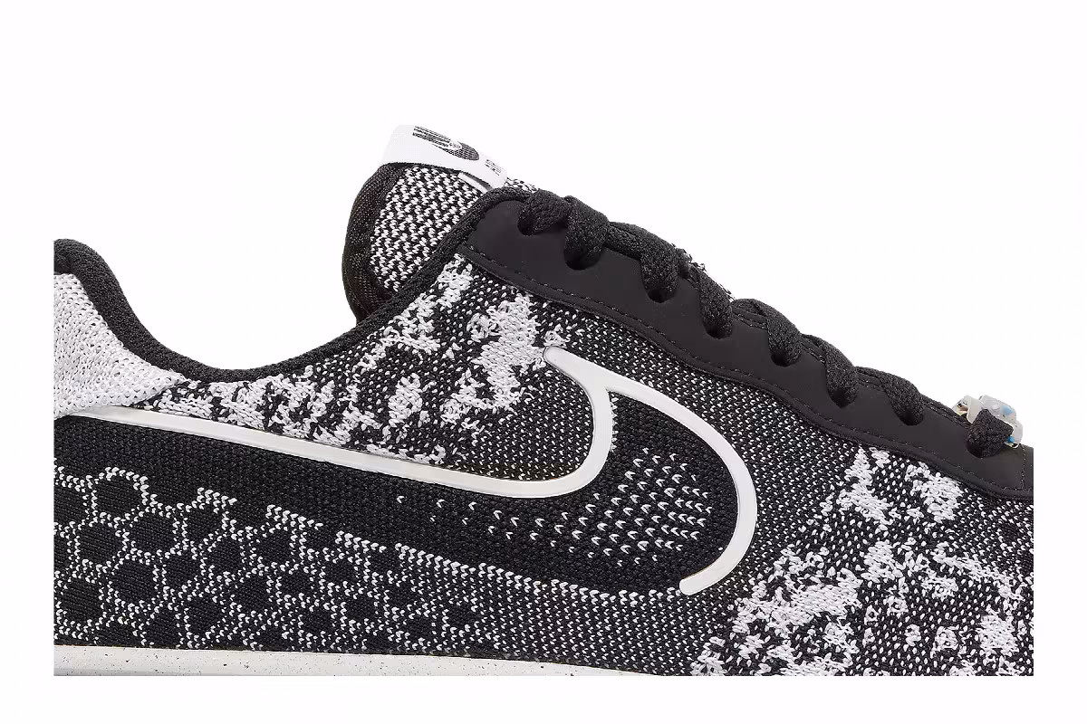 Nike Air Force 1 Crater Flyknit Next Nature Black White, view 3