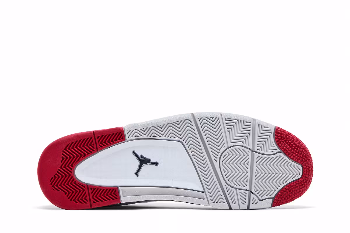 Air Jordan 4 RM White Fire Red, view 5