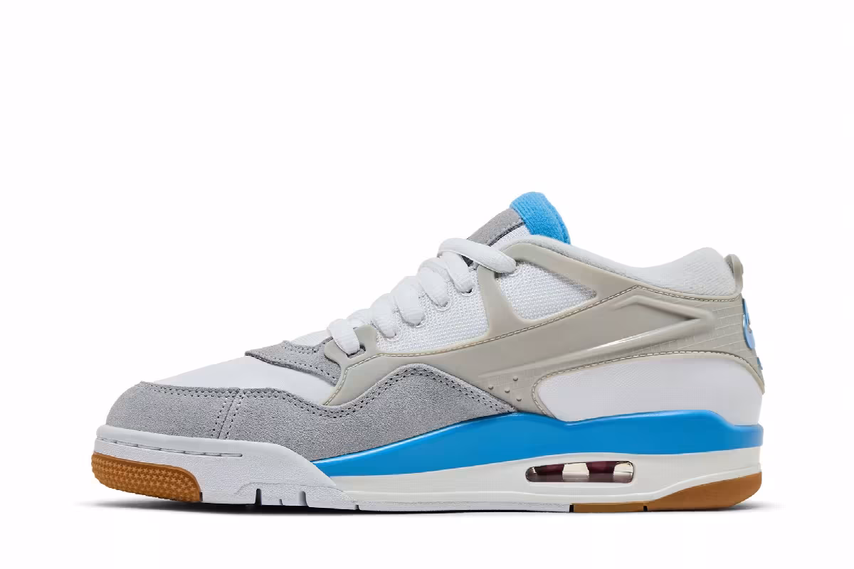 Air Jordan 4 RM University Blue, view 4