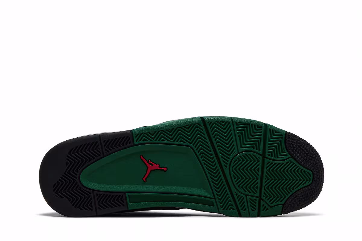 Air Jordan 4 RM Black Gorge Green, view 5