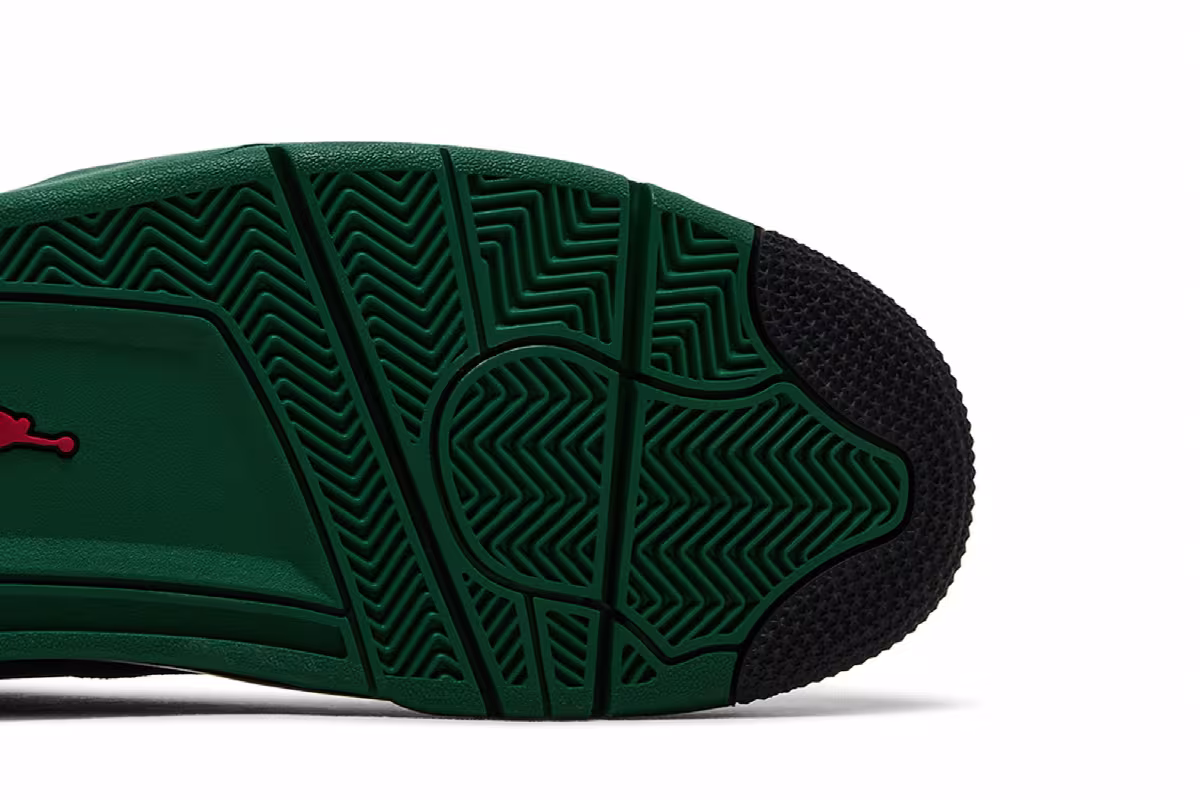 Air Jordan 4 RM Black Gorge Green, view 6