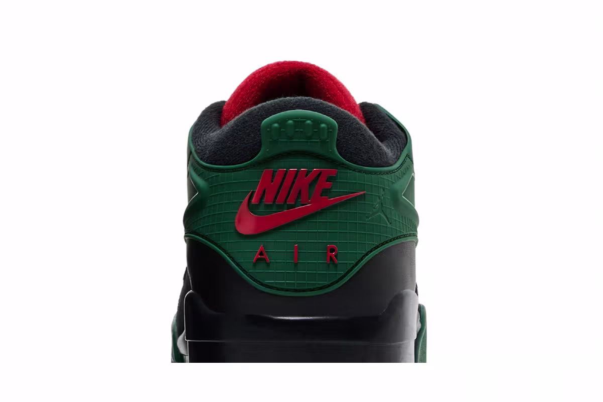 Air Jordan 4 RM Black Gorge Green, view 8