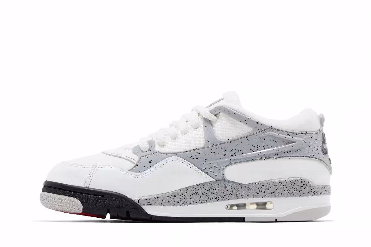 Air Jordan 4 RM White Cement, view 4