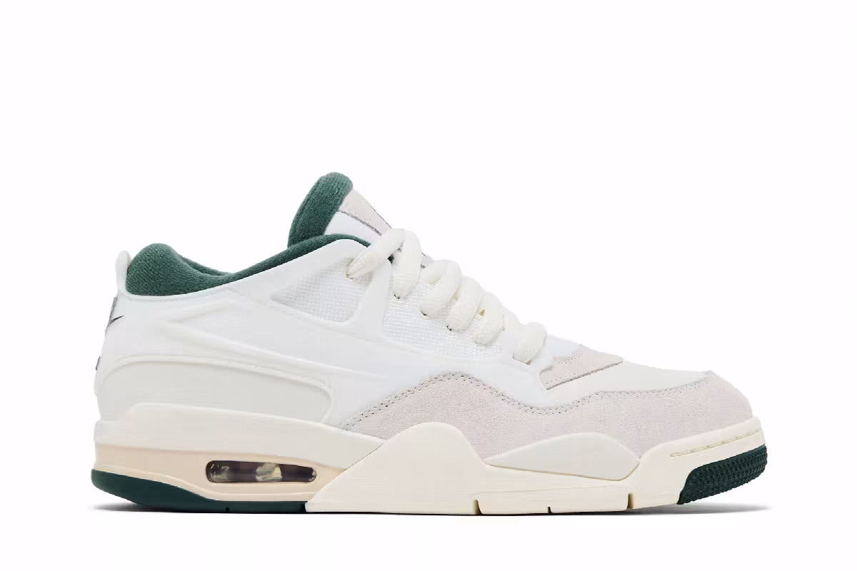 Air Jordan 4 RM Sail/Light Cream/Midnight Green/Dark Raisin, view 2