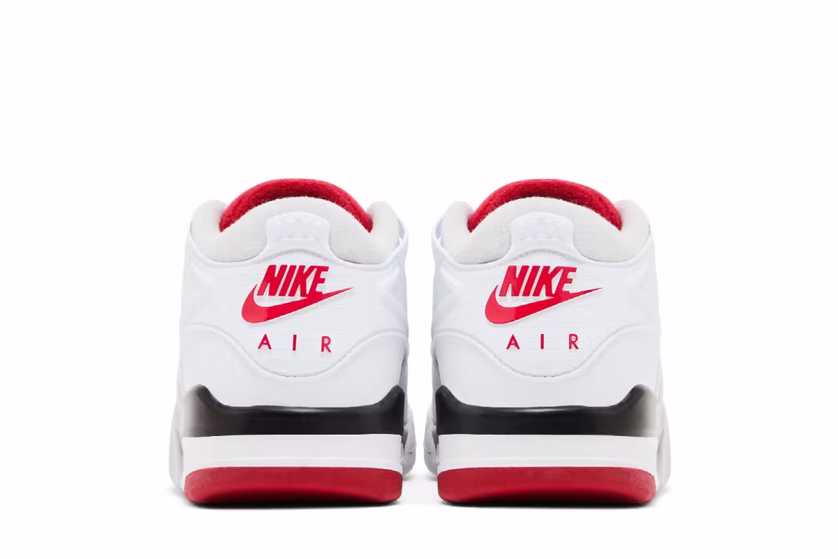 Air Jordan 4 RM GS White Fire Red, view 7