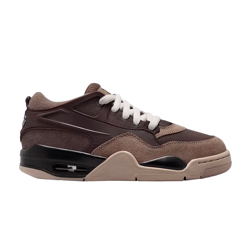 Air Jordan 4 RM GS Ironstone/Baroque Brown/Light Bone/Medium Olive