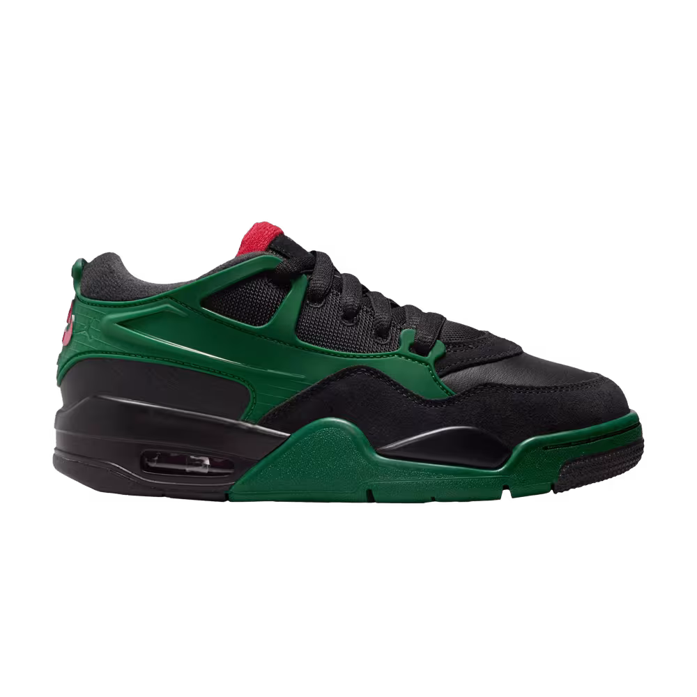 Air Jordan 4 RM GS Black Gorge Green