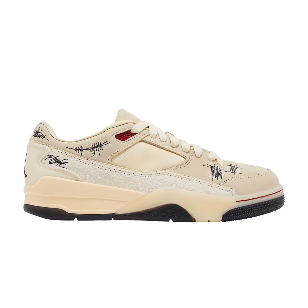 Who Decides War x Air Jordan Women's Jordan Flight Court The World Is Your Court - Crèpe