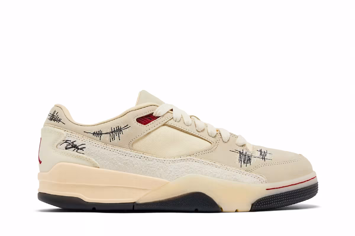 Who Decides War x Air Jordan Women's Jordan Flight Court The World Is Your Court - Crèpe, view 2