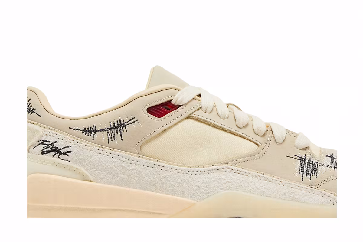 Who Decides War x Air Jordan Women's Jordan Flight Court The World Is Your Court - Crèpe, view 3