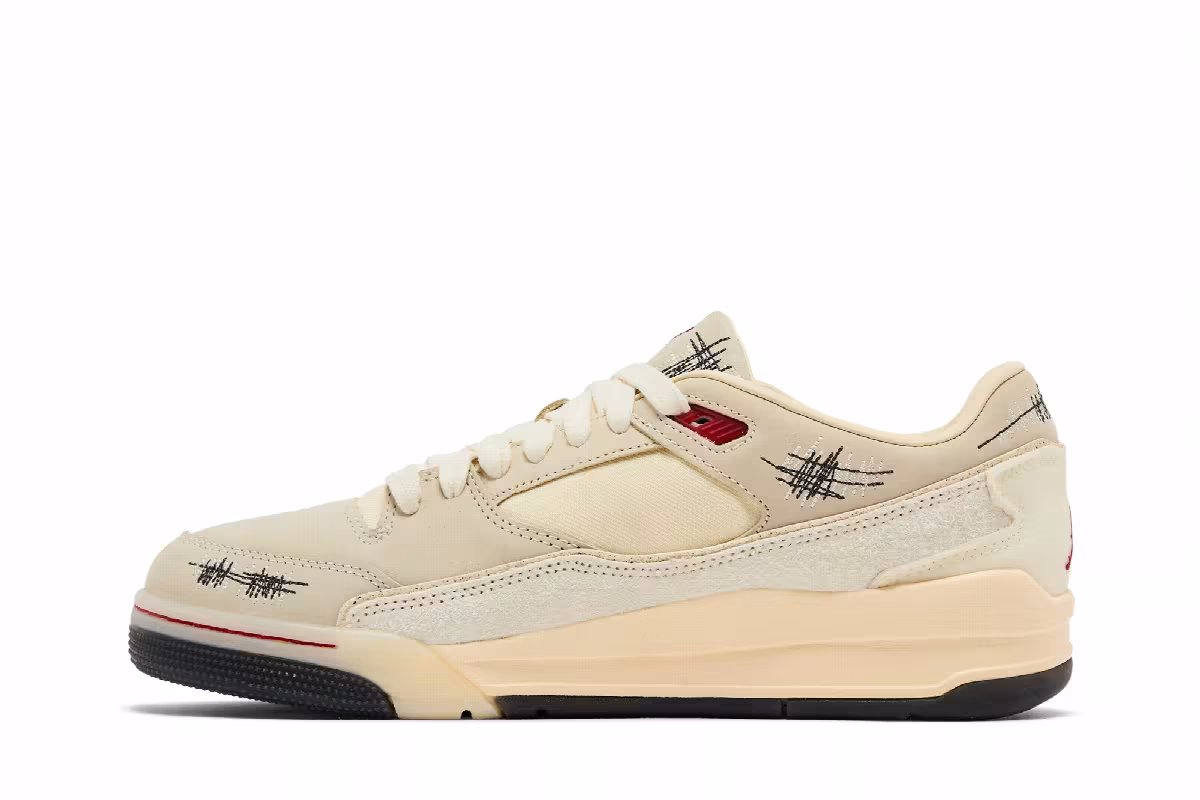 Who Decides War x Air Jordan Women's Jordan Flight Court The World Is Your Court - Crèpe, view 4