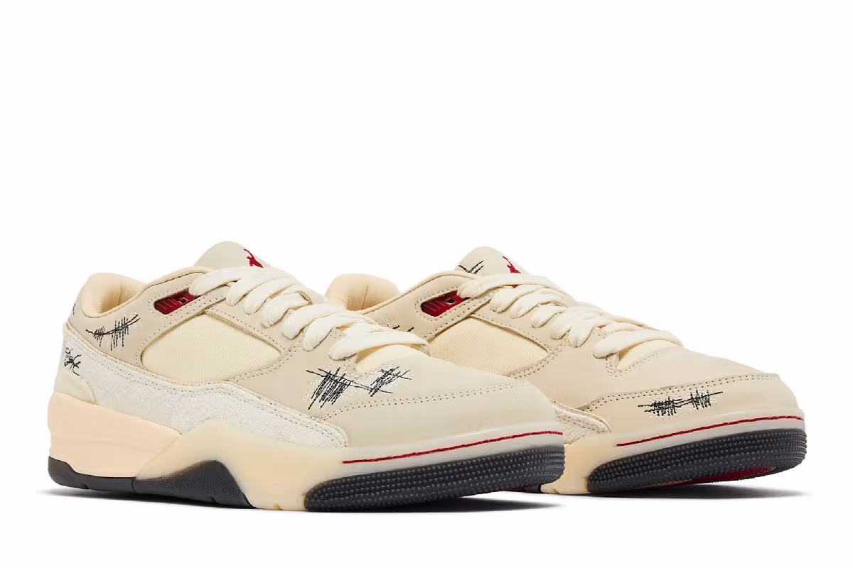 Who Decides War x Air Jordan Women's Jordan Flight Court The World Is Your Court - Crèpe, view 9