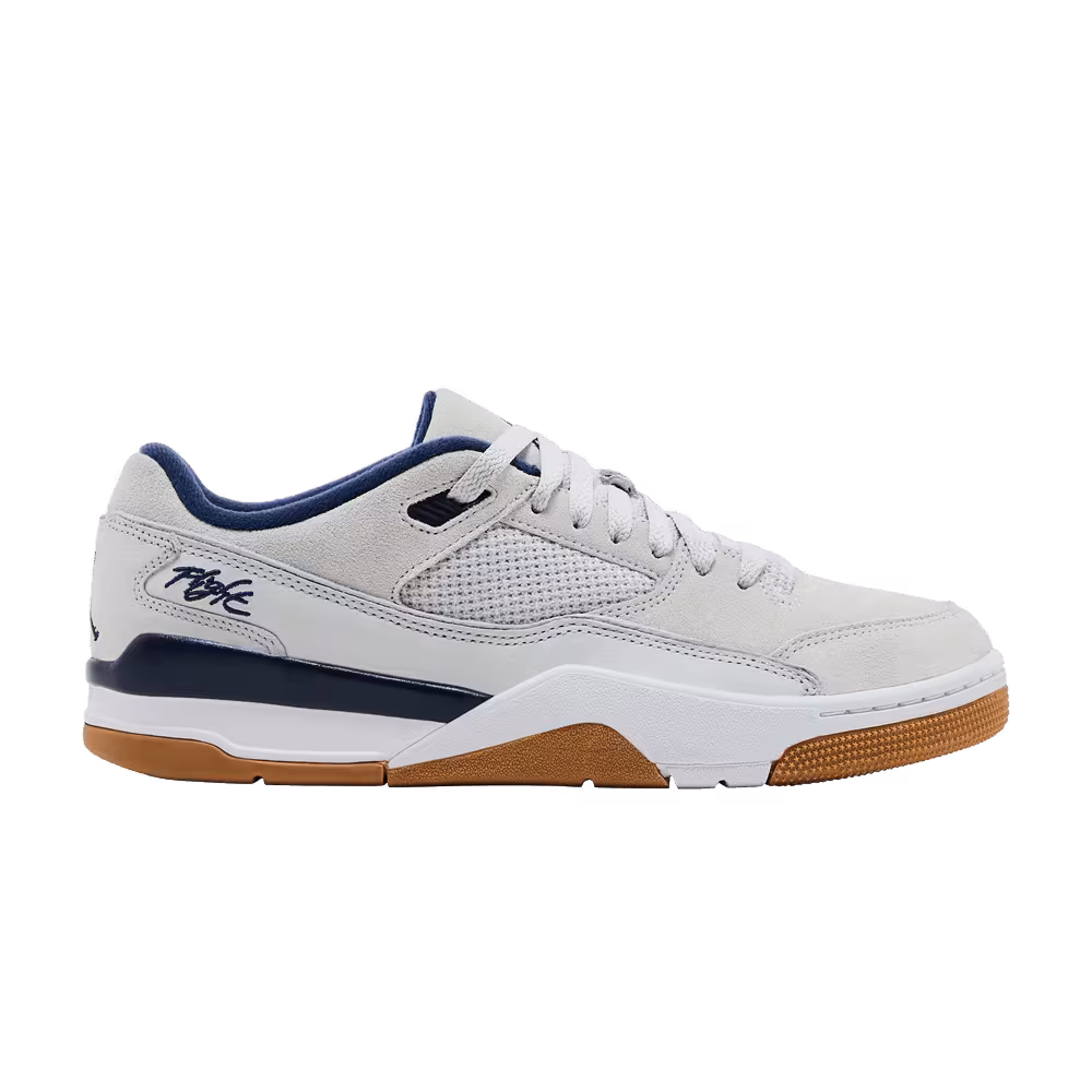Air Jordan Flight Court Neutral Grey Midnight Navy Gum