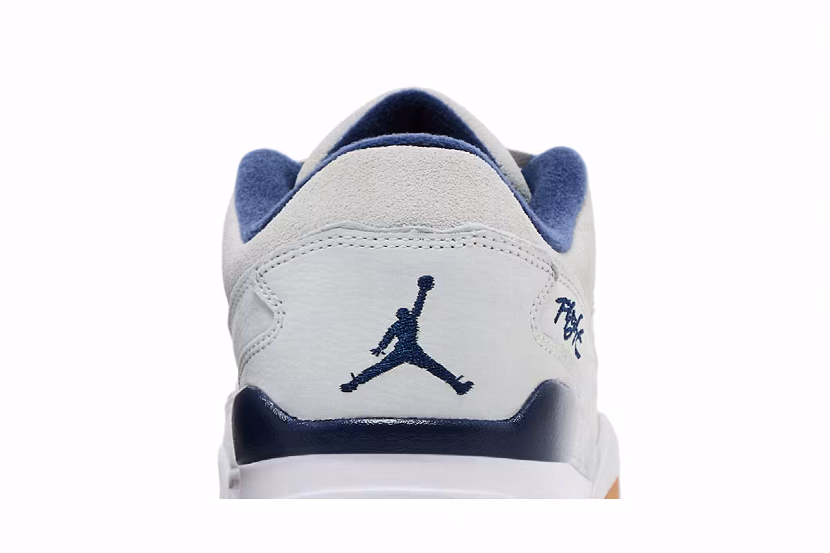 Air Jordan Flight Court Neutral Grey Midnight Navy Gum, view 8