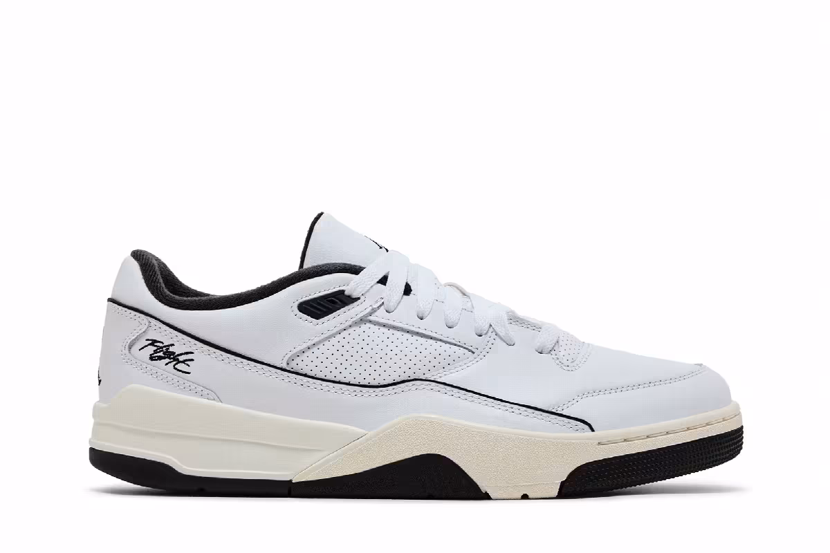 Air Jordan Flight Court White Black, view 2