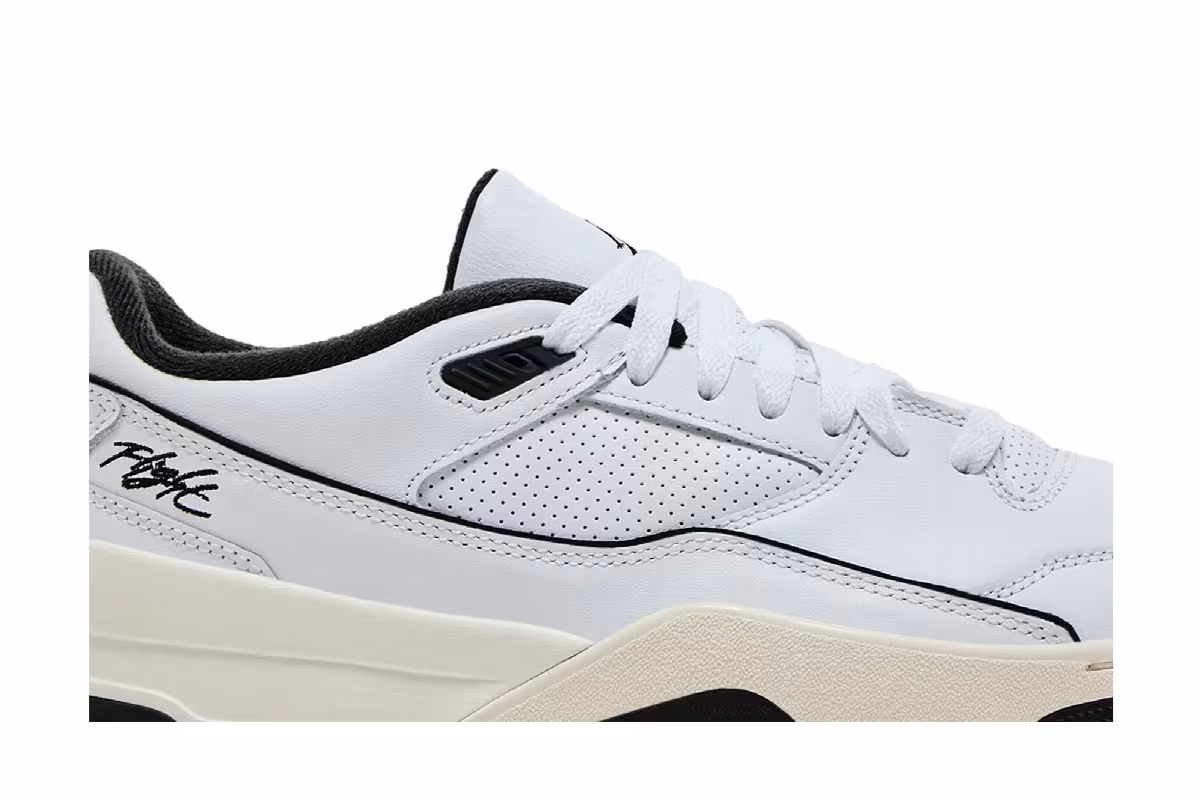 Air Jordan Flight Court White Black, view 3