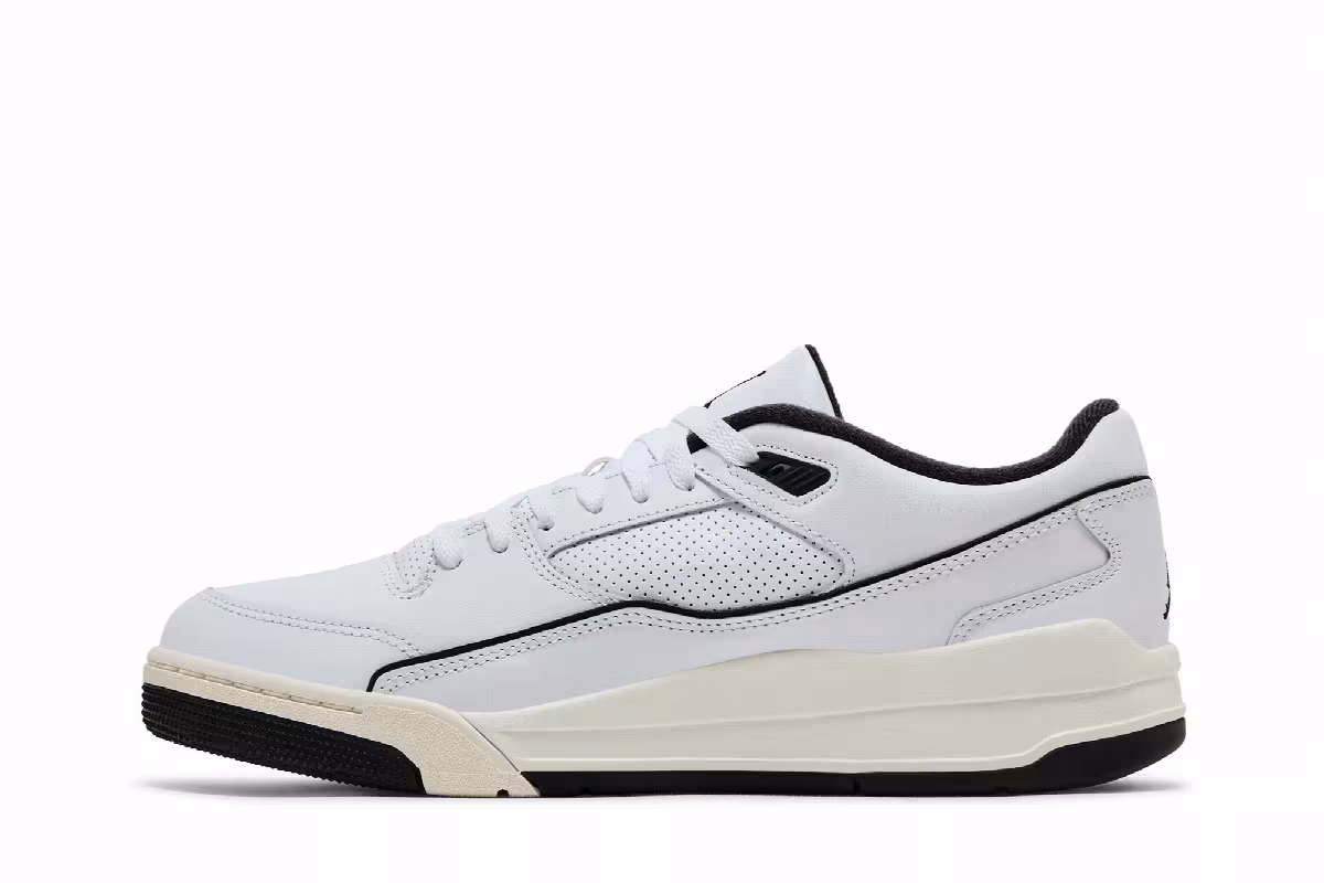 Air Jordan Flight Court White Black, view 4
