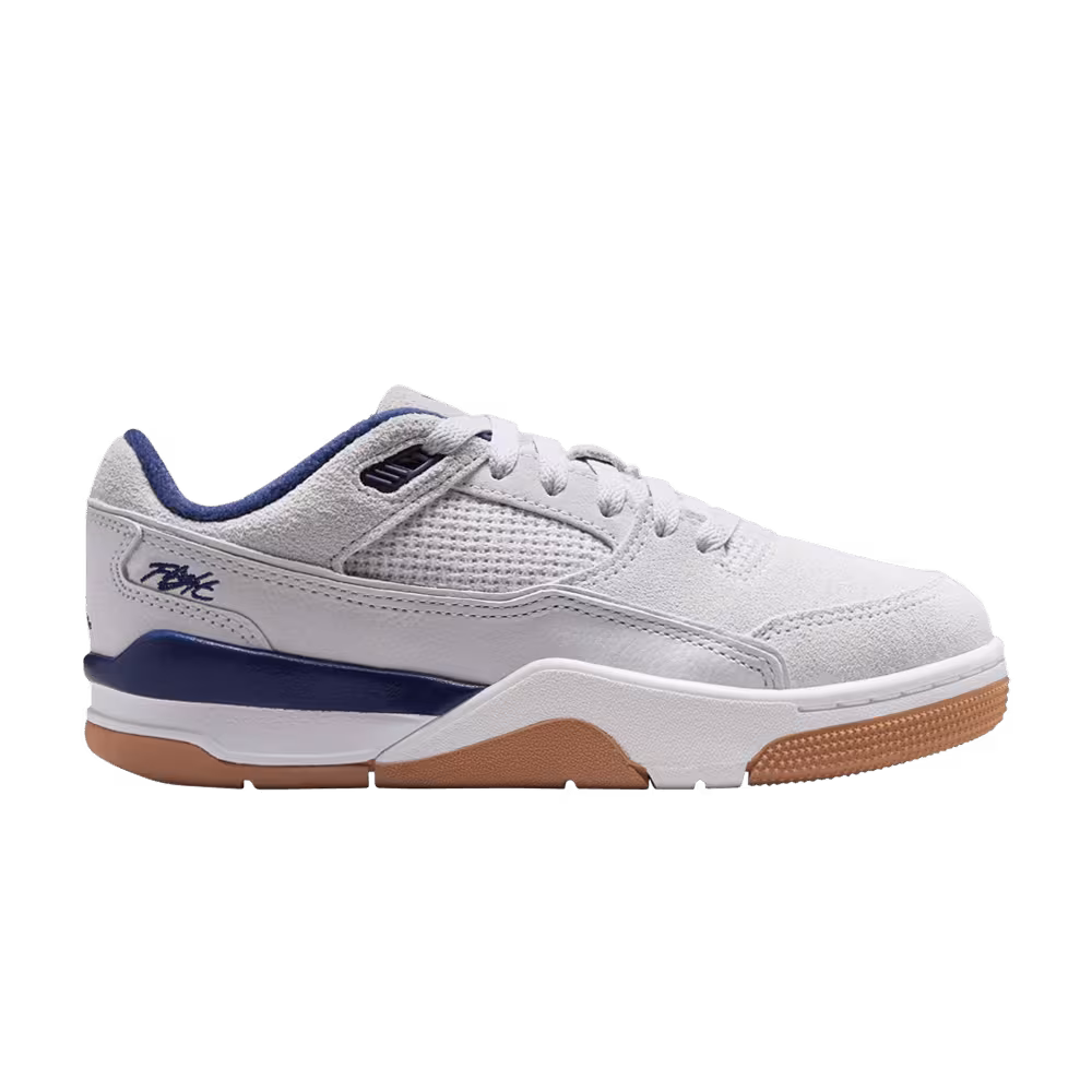 Air Jordan Flight Court GS Neutral Grey Midnight Navy Gum