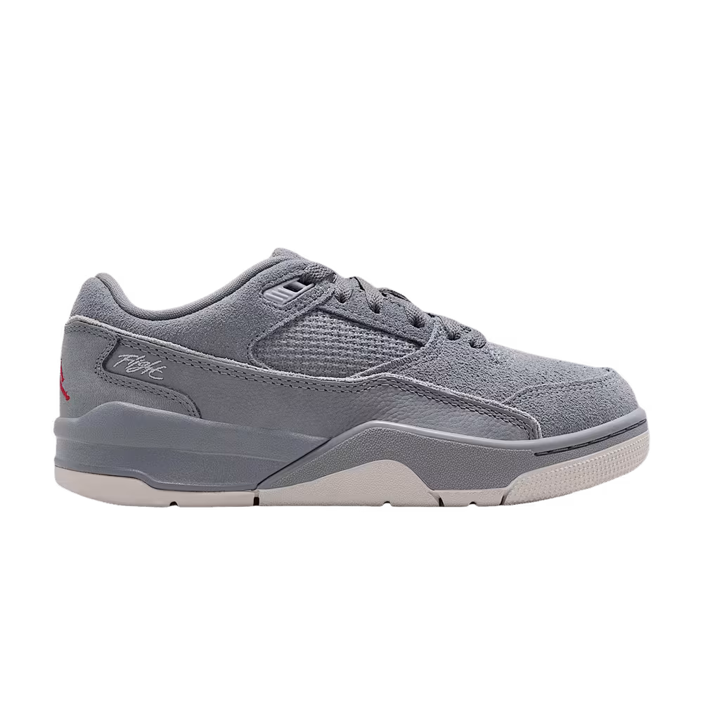 Air Jordan Flight Court GS Cool Grey/Wolf Grey/Neutral Grey/Varsity Red
