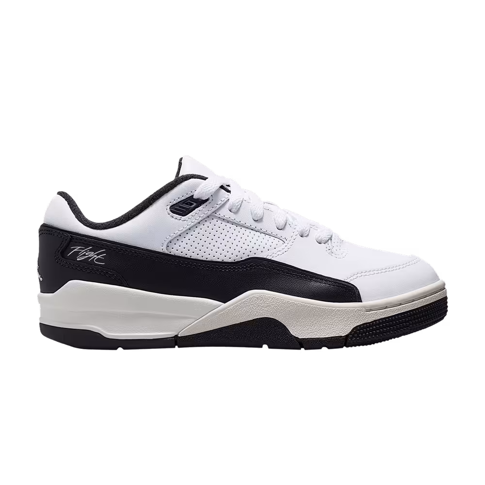 Air Jordan Flight Court GS White Black