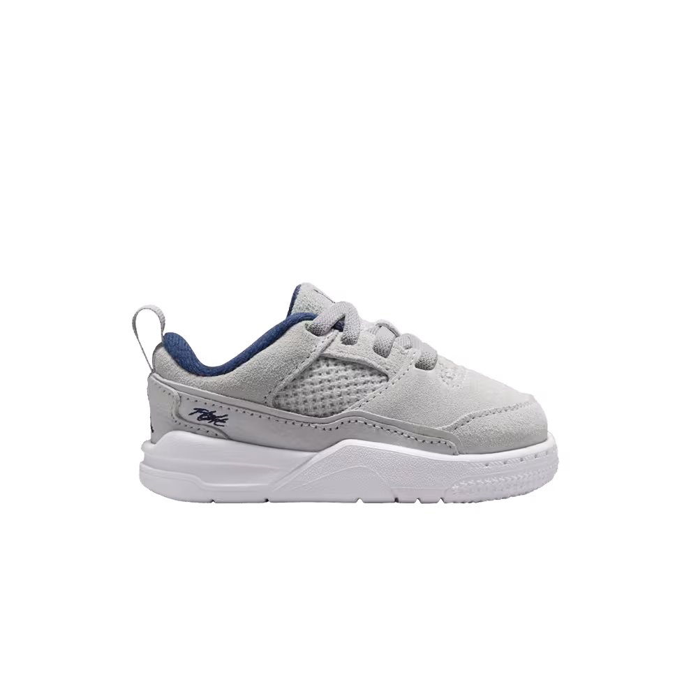 Air Jordan Flight Court TD Neutral Grey Midnight Navy