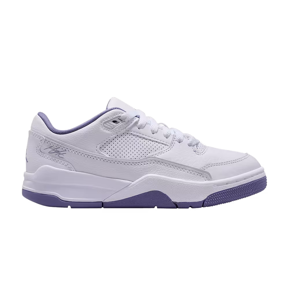 Air Jordan Flight Court GS White Dusty Amethyst