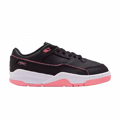 Air Jordan Flight Court GS 'Black White Pink Gaze'