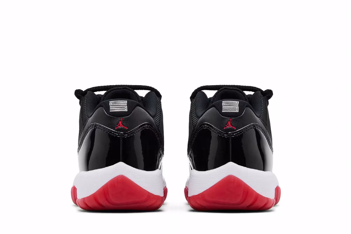 Air Jordan 11 Low GS Bred 2025, view 7