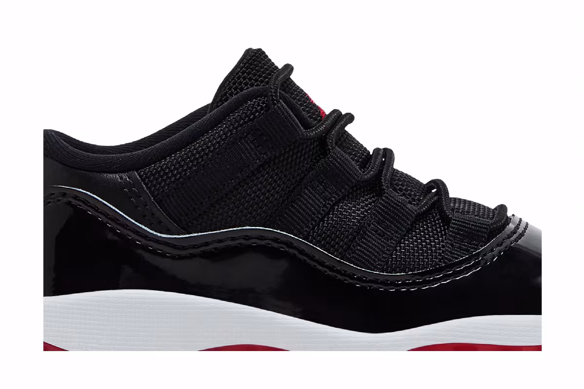 Air Jordan 11 Low TD Bred 2025, view 3