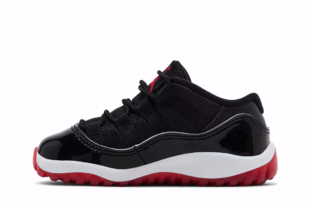 Air Jordan 11 Low TD Bred 2025, view 4