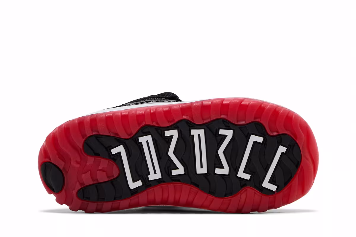 Air Jordan 11 Low TD Bred 2025, view 5