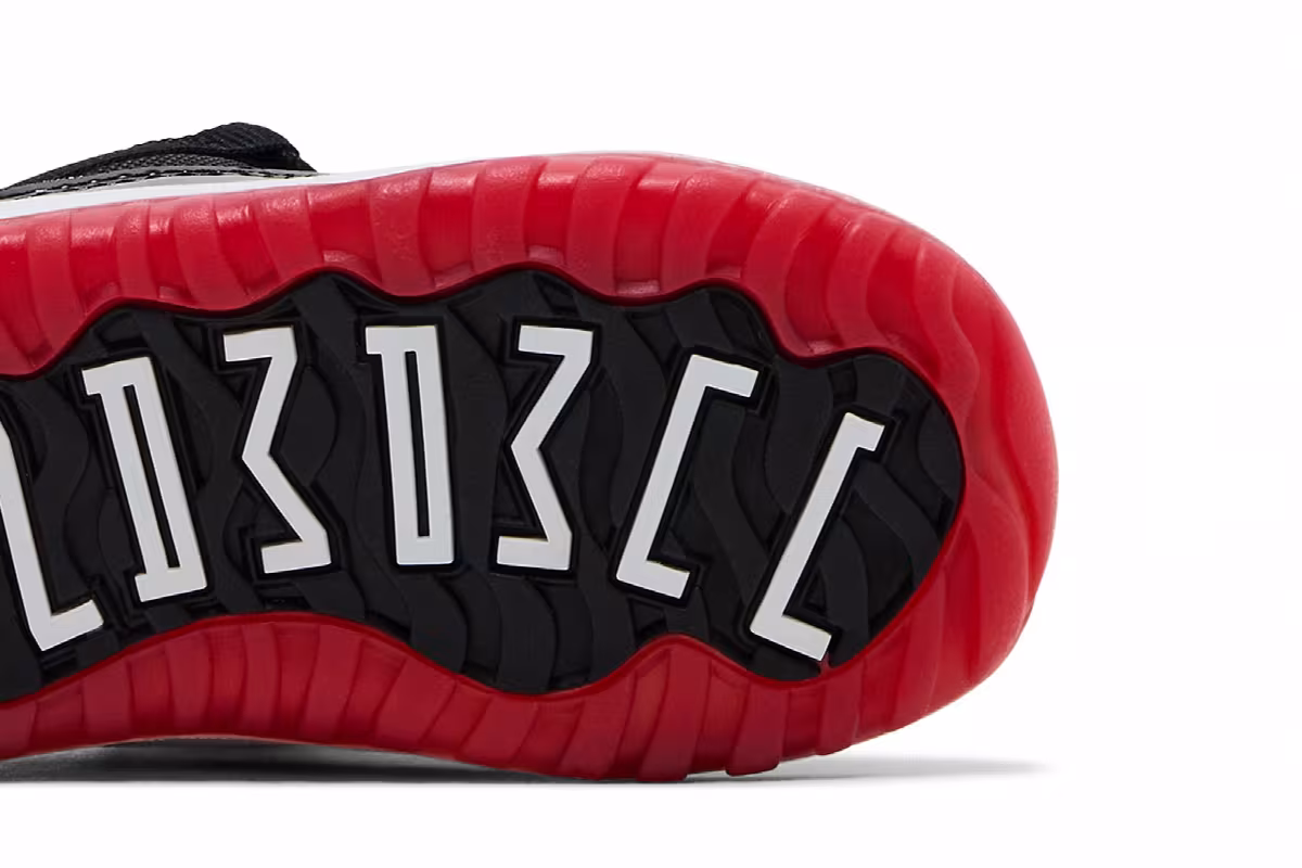 Air Jordan 11 Low TD Bred 2025, view 6