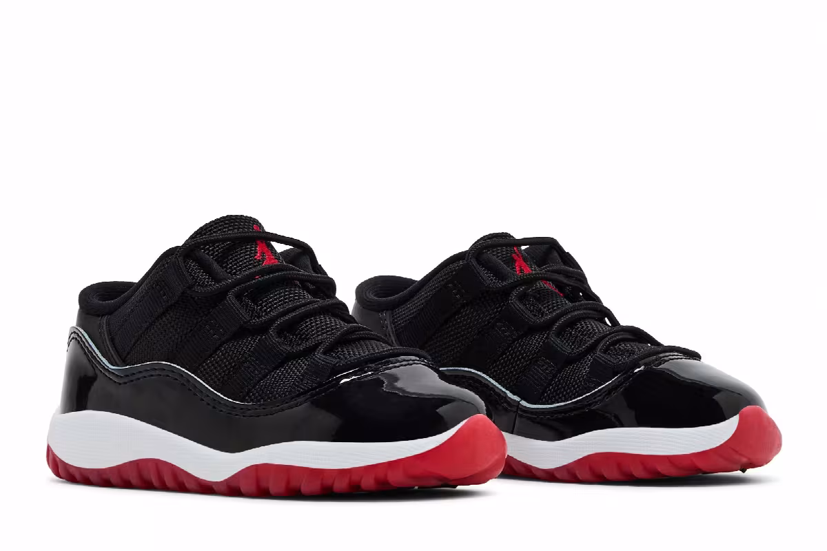 Air Jordan 11 Low TD Bred 2025, view 9