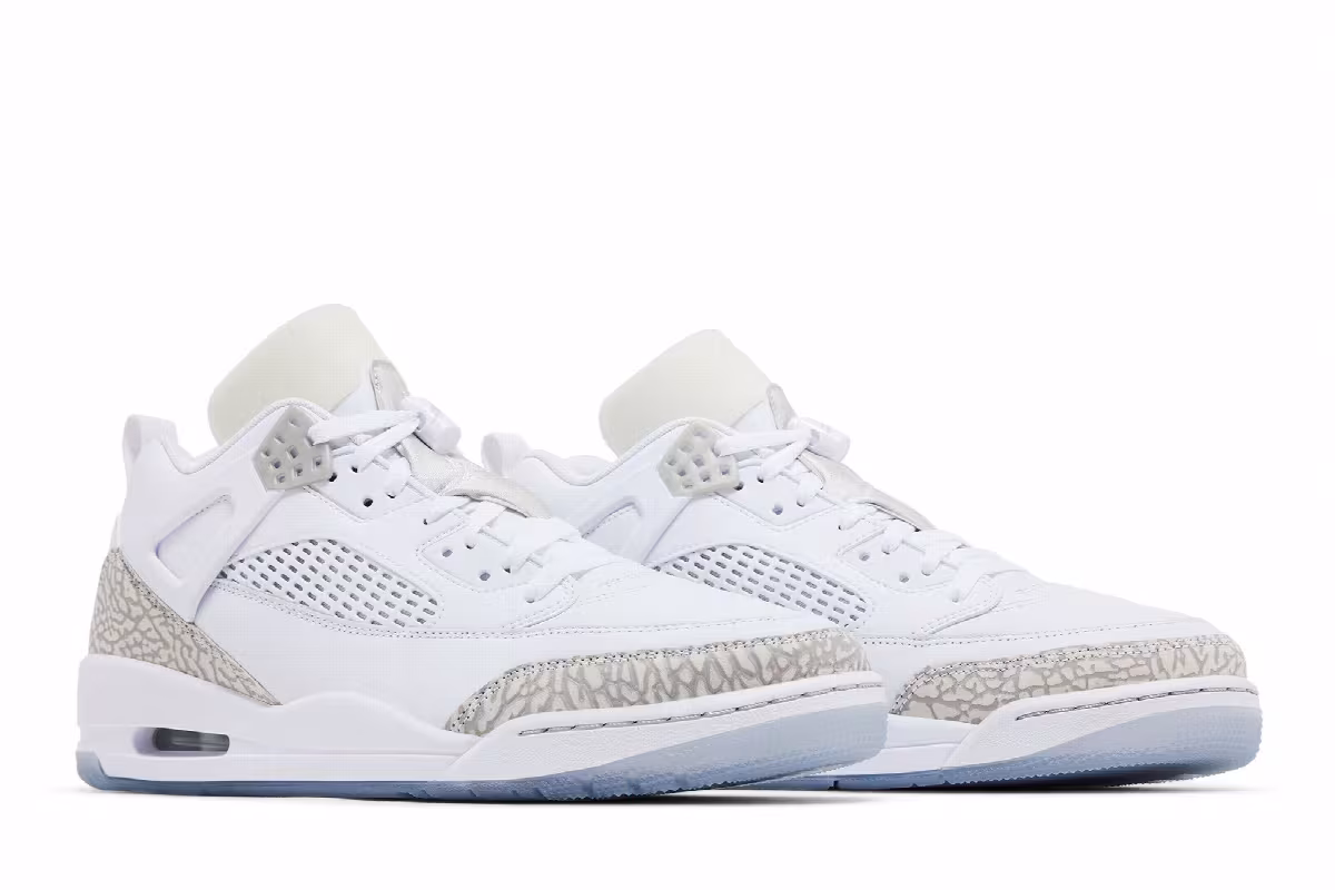 Air Jordan Spizike Low White Neutral Grey, view 9