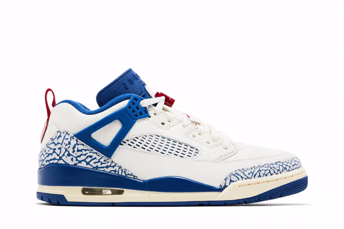 Air Jordan Spizike Low Sail Storm Blue, view 2