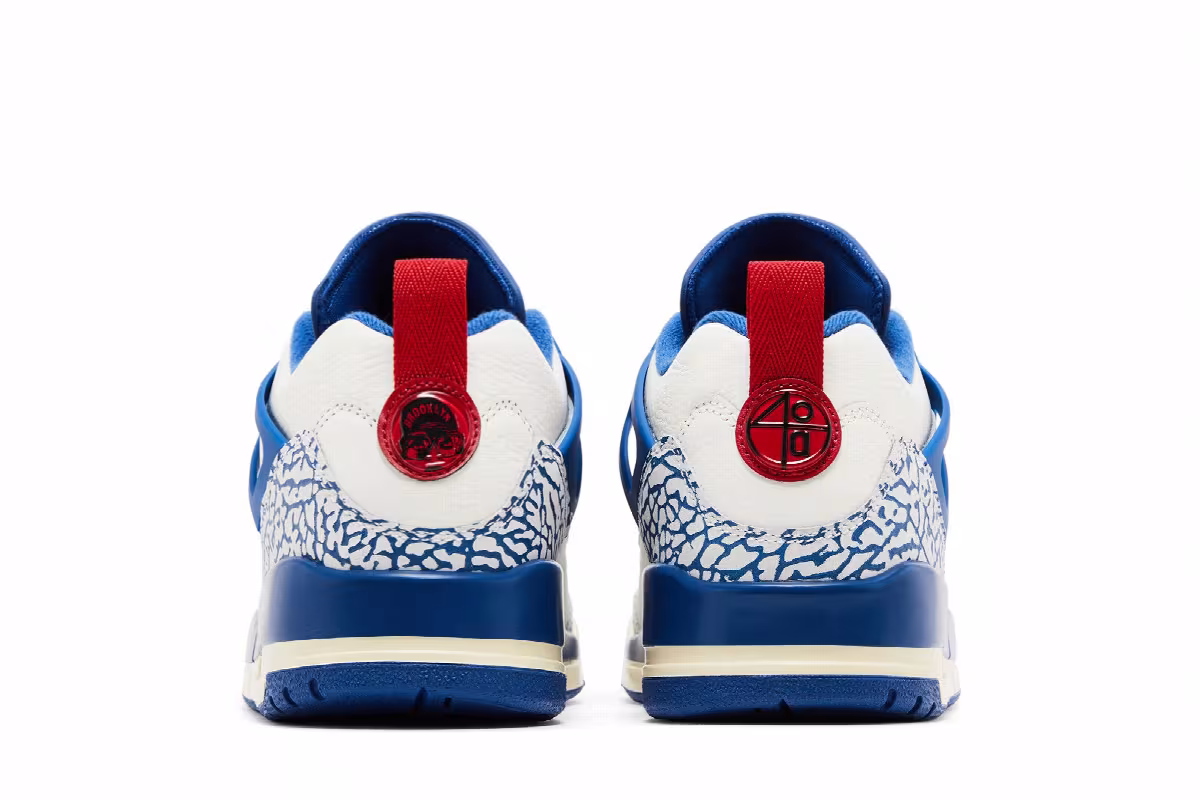 Air Jordan Spizike Low Sail Storm Blue, view 7