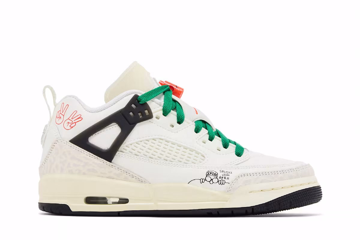 Air Jordan Spizike Low GS Spizike Was Here, view 2