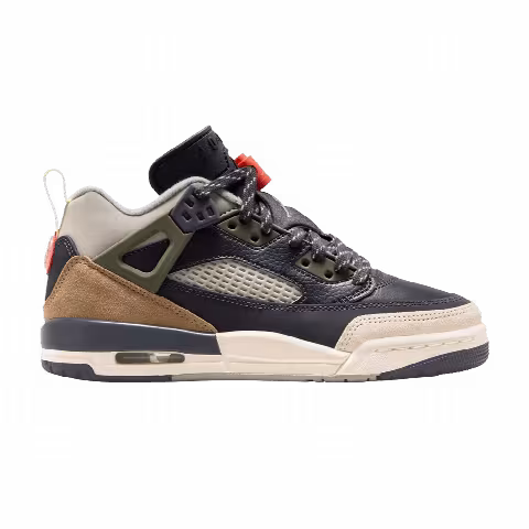 Air Jordan Spizike Low GS 'Anthracite Mango Cargo Khaki'