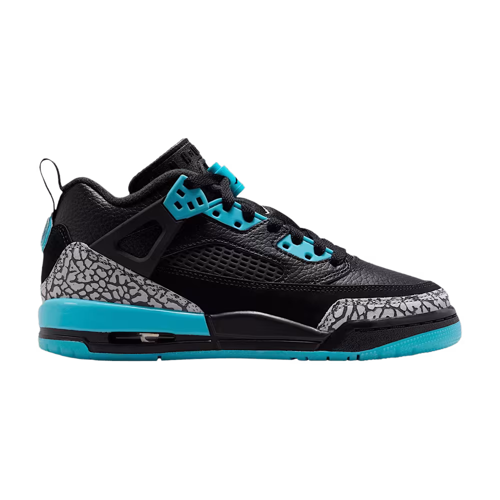 Air Jordan Spizike Low GS Black/Gamma Blue/Wolf Grey