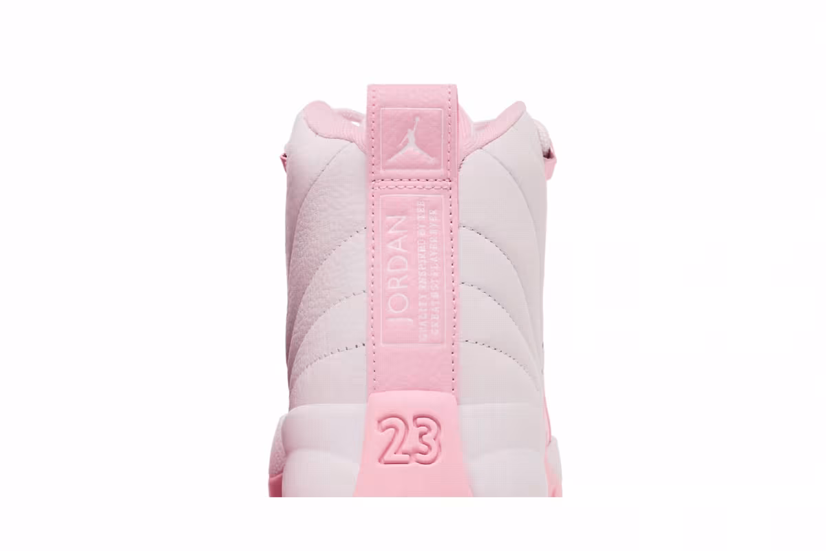 Air Jordan 12 GS Pearl Pink, view 8