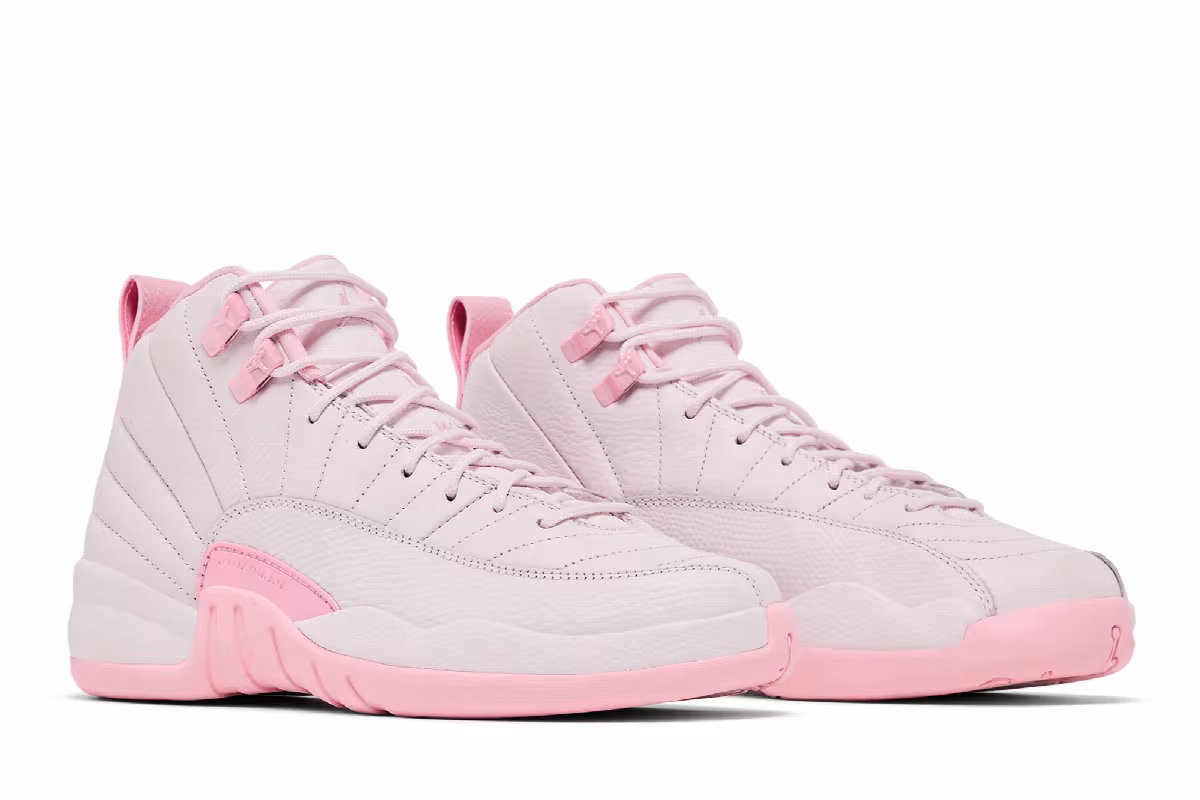 Air Jordan 12 GS Pearl Pink, view 9