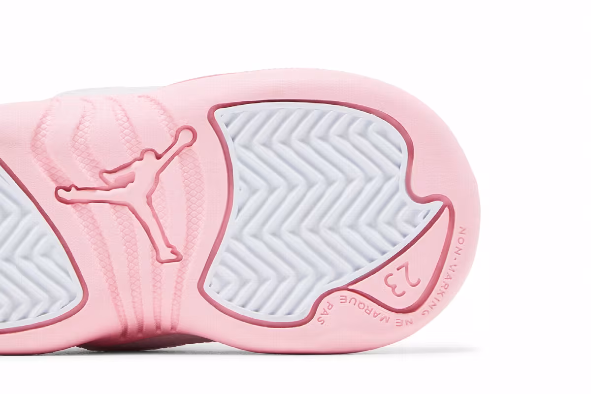 Air Jordan 12 TD Pearl Pink, view 6