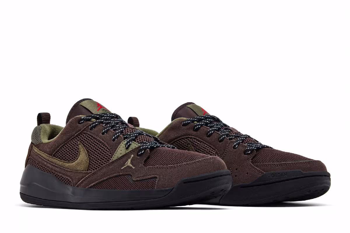Air Jordan CMFT Era Baroque Brown Medium Olive, view 9